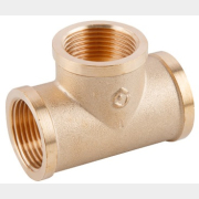 Тройник латунный редукционный 3/4"X1/2"X3/4" AV ENGINEERING (AVE306004)