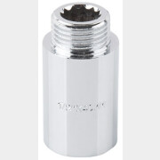 Удлинитель латунный внутренняя-наружная 1/2"X40 мм AV ENGINEERING хром (AVE301011)