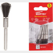 Щетка для гравера 5 мм WORTEX 5 штук (ETBN3205018)