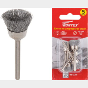 Щетка для гравера из углеродистой стали 16 мм WORTEX (ETBS3216018)