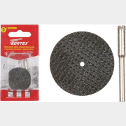 Диск отрезной для гравера 32 мм WORTEX 5 штук и держатель (ETGF3232018)
