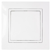 Выключатель одноклавишный скрытый BYLECTRICA Уют белый (С110-874)
