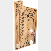 Термометр для бани и сауны БАННЫЕ ШТУЧКИ с песочными часами (18036)