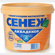 Антисептик СЕНЕЖ Аквадекор рябина 0,9 кг