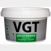 Шпатлевка готовая акриловая финишная VGT Экстра по дереву белая 0,3 кг