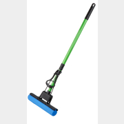 Швабра для пола PERFECTO LINEA отжимная зеленая (43-192210)