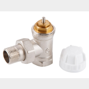 Кран вентильный для радиатора 1/2" угловой под термоголову AV ENGINEERING (AVE298112)