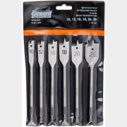 Набор сверл по дереву перьевых 10-25 мм 6 штук GEPARD (GP0415-6)