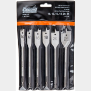 Набор сверл по дереву перьевых 10-25 мм 6 штук GEPARD (GP0415-6)