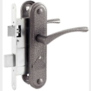 Замок врезной сувальдный ОМЕГА ЗВ9.2-01 серебро (00-00000613)