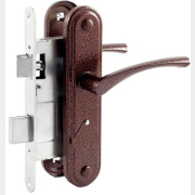 Замок врезной сувальдный ОМЕГА ЗВ9.2-01 медь (00-00002469)