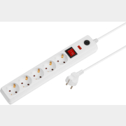 Сетевой фильтр 5 м 5 розеток 2,2 кВт белый ЮПИТЕР (JP8501-02)