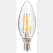 Лампа светодиодная филаментная E14 ЮПИТЕР C37 6 Вт 4000К (JP6002-05)