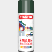 Краска-эмаль аэрозольная универсальная темно-зеленый 6009 STARFIX 520 мл (SM-100037-1)