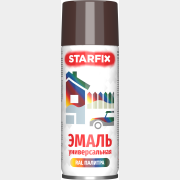Краска-эмаль аэрозольная универсальная шоколадный 8017 STARFIX 520 мл (SM-102045-1)