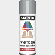 Грунтовка аэрозольная антикоррозийная серый STARFIX 520 мл (SM-36670-1)