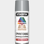 Грунтовка аэрозольная антикоррозийная STARFIX серый 520 мл (SM-36670-1)