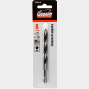 Сверло по дереву корона 8х70х110 мм GEPARD (GP0422-08)