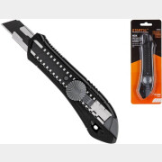 Нож канцелярский выдвижной 18 мм STARTUL Black Line (ST0922)