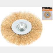 Щетка для УШМ диск гофра 125 мм M14 GEPARD (GP0892-125)