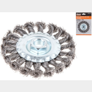 Щетка для УШМ диск косичка 100 мм M14 GEPARD (GP0890-100)