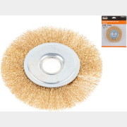 Щетка для УШМ диск гофра 125х22,2 мм GEPARD (GP0896-125)