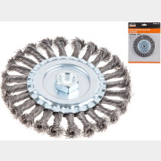 Щетка для УШМ диск косичка 125 мм M14 GEPARD (GP0890-125)