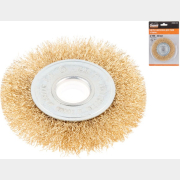 Щетка для УШМ диск гофра 100х22,2 мм GEPARD (GP0896-100)