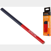 Карандаш разметочный 180 мм двухцветный STARTUL Standart 12 шт (ST4306-12)