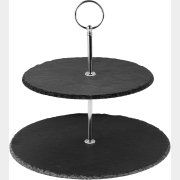 Блюдо из сланца двухъярусное PERFECTO LINEA 20/25 см (28-007000)