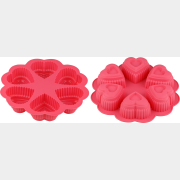 Форма для выпечки силиконовая круглая 25х4,5 см PERFECTO LINEA Fruit Dove розовый (20-018819)