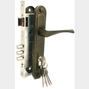 Замок врезной цилиндровый ЗЕНИТ ЗВ4-85.3 бронза (БП-00009162)