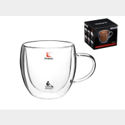 Кружка стеклянная PERFECTO LINEA Granos с двойными стенками 250 мл (30-002250)