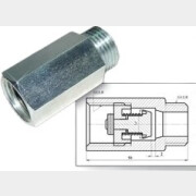 Клапан термозапорный 3/4" с внутренней-наружной резьбой ЦВЕТЛИТ (ZW20034)