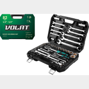 Набор инструментов 1/4", 1/2" 6 граней 82 предмета ВОЛАТ (18540-82)
