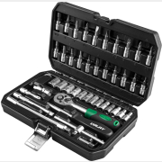 Набор инструментов 1/4" 6 граней 46 предметов ВОЛАТ (18550-46)