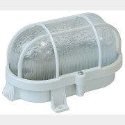 Светильник накладной овал решетка 60 Вт IP53 ЮПИТЕР белый (JP1302-06)