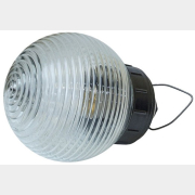 Светильник подвесной шар стекло 60 Вт IP44 ЮПИТЕР черный (JP1309-01)