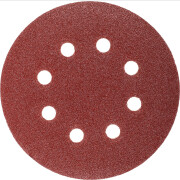 Шлифлист круглый самосцепляющийся 125 мм Р100 ВОЛАТ 10 штук (80010-100)