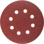 Шлифлист круглый самосцепляющийся 125 мм Р100 ВОЛАТ 10 штук (80010-100)