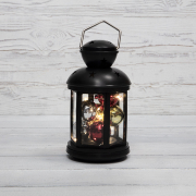 Ночник декоративный светодиодный NEON-NIGHT Фонарь с шариками черный (513-061)
