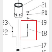 Шнур сетевой 30м для насоса ECO DWS-76 (DWS-76-18)