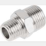 Переходник наружная резьба G3/8-наружная резьба G1/4 ECO сталь (AS-MT38/MT14)