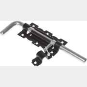 Задвижка дверная Г-образная 110 мм черный матовый STARFIX (SMP-67866-1)