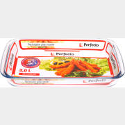 Форма для выпечки из жаропрочного стекла прямоугольная PERFECTO LINEA 3 л (12-300010)