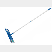 Швабра для пола PERFECTO LINEA с насадкой из микрофибры синяя (43-392012)