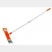 Швабра для пола PERFECTO LINEA с насадкой из шенилла оранжевая (43-401014)