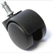 Колесо мебельное STARFIX d50 мм со штырем черное (SMP-51733-1)