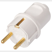 Вилка электрическая прямая с заземлением 16 А 250 В BYLECTRICA (В16-379)