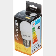 Лампа светодиодная E27 ЮПИТЕР Люкс G45 6 Вт 3000К (JP5145-31)